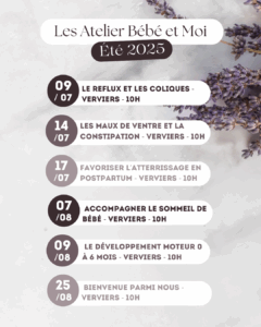 Agenda Été 2025