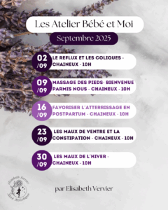 Agenda Septembre Centre Holi